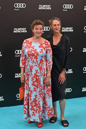 v.li:Margarita Broich und Sophie von Kessel Eroeffnung 43.Filmfest Muenchen am 27.06.2026 Gasteig HP8. *** From left: Margarita Broich and Sophie von Kessel. Opening of the 43rd Munich Film Festival on June 27, 2026, at Gasteig HP8