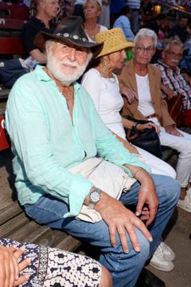 Harald P. Wieczorek bei der Premiere von Im Tal des Todes bei den Karl-May-Spielen 2026 im Freilichttheater am Kalkberg. Bad Segeberg, 27.06.2026 *** Harald P. Wieczorek at the premiere of *In the Valley of Death* at the 2026 Karl May Festival at the Kalkberg Open-Air Theater in Bad Segeberg, June 27, 2026 Foto:xgbrcix xFuturexImagex karl_may_6642