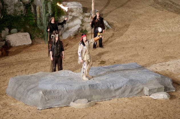 Alexander Klaws bei der Premiere von Im Tal des Todes bei den Karl-May-Spielen 2026 im Freilichttheater am Kalkberg. Bad Segeberg, 27.06.2026 *** Alexander Klaws at the premiere of *In the Valley of Death* at the 2026 Karl May Festival at the Kalkberg Open-Air Theater in Bad Segeberg, June 27, 2026 Foto:xgbrcix xFuturexImagex karl_may_6652