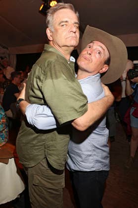 Heinrich Schafmeister und Alexis Kara bei der Premiere von Im Tal des Todes bei den Karl-May-Spielen 2026 im Freilichttheater am Kalkberg. Bad Segeberg, 27.06.2026 *** Heinrich Schafmeister and Alexis Kara at the premiere of *In the Valley of Death* at the 2026 Karl May Festival at the Kalkberg Open-Air Theater in Bad Segeberg, June 27, 2026 Foto:xgbrcix xFuturexImagex karl_may_6674