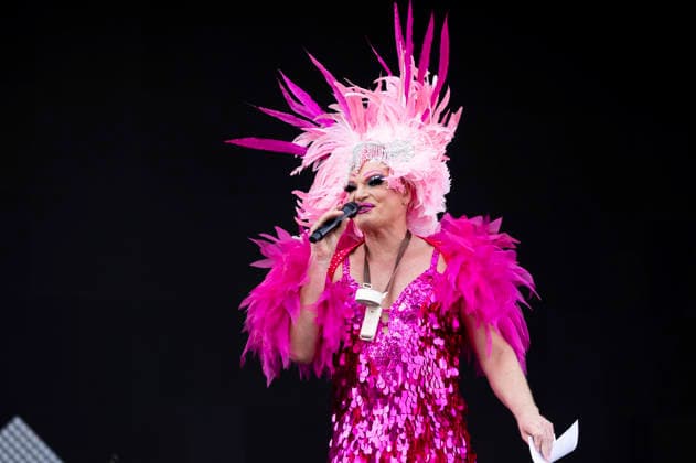 Olivia Jones beim Rainbow Festival am Fühlinger See. Köln, 27.06.2026 *** Olivia Jones at the Rainbow Festival at Fühlinger See in Cologne, June 27, 2026 Foto:xxF.xZeisingx xFuturexImagex rainbow_6648