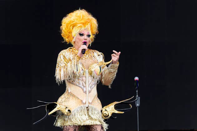 Olivia Jones beim Rainbow Festival am Fühlinger See. Köln, 27.06.2026 *** Olivia Jones at the Rainbow Festival at Fühlinger See in Cologne, June 27, 2026 Foto:xxF.xZeisingx xFuturexImagex rainbow_6700
