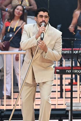 Bad Bunny performing at Tottenham Hotspur Stadium LONDON, ENGLAND - JUNE 27: Bad Bunny performing at Tottenham Hotspur Stadium on June 27, 2026 in London, England. CAP MAR MAR Great Britain Copyright: xMartinxHarris CapitalxPicturesx