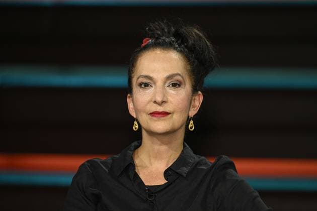 Güner Yasemin Balci (Autorin) 06 26 her Güner Yasemin Balci am 16. Juni 2026 in Markus Lanz , ZDF TV Fernsehen Talkshow Talk Show Deutschland deutsch deutsche Frau Journalistin Integrationsbeauftragte Neukölln german author writer female quer Porträt neutral