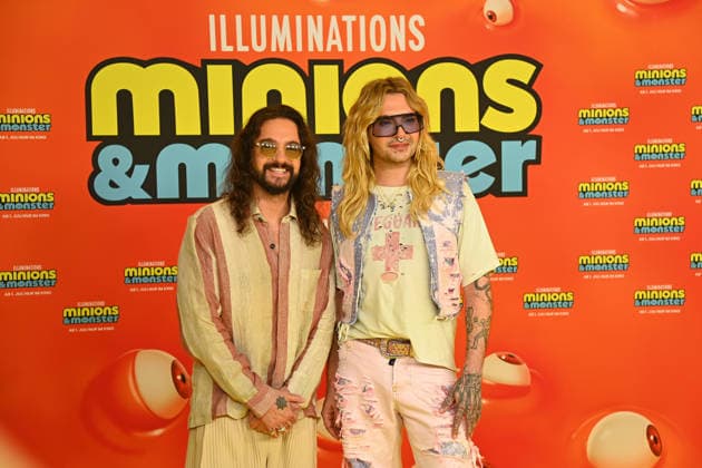 v.re.Bill und Tom KAULITZ, 43.Filmfest Muenchen Deutschlandpremiere MINIONS UND MONSTER am 28.06.2026 im Mathaeser Filmpalast. *** From Bill and Tom KAULITZ, 43rd Munich Film Festival, German premiere of *MINIONS AND MONSTERS* on June 28, 2026, at the Mathäuser Filmpalast