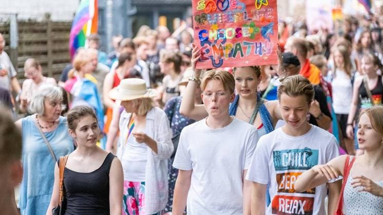 CSD Demo in Mülheim ** NUR FÜR REDAKTIONELLE ZWECKE ** EDITORIAL USE ONLY **<p>CSD Mülheim an der Ruhr Loud &amp; Proud Innenstadtdemo am Sonntag, 28. Juni 2026 in Mülheim.¨ Deutschland NRW Mülheim Copyright: ChristophxWojtyczka *** CSD Rally in Mülheim ** FOR EDITORIAL USE ONLY ** EDITORIAL USE ONLY ** CSD Mülheim an der Ruhr: Loud & Proud Downtown March on Sunday, June 28, 2026, in Mülheim, Germany, North Rhine-Westphalia (NRW), Mülheim. Copyright ChristophxWojtyczka Copyright: ChristophxWojtyczka doc86hjkfkyfvt1lafpehcu ,EDITORIAL USE ONLY