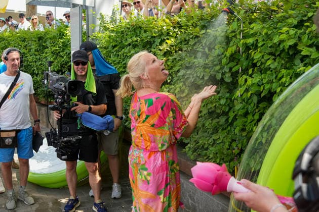 ZDF-Fernsehgarten 2026. Andrea (Kiwi) Kiewel im ZDF Fernsehgarten mit dem Motto Sommerparty am 28.06.2026 in Mainz. Mainz ZDF Fernsehgarten Rheinland-Pfalz *** ZDF Fernsehgarten 2026: Andrea Kiwi Kiewel on ZDF Fernsehgarten with the theme Summer Party on June 28, 2026, in Mainz, Rhineland-Palatinate