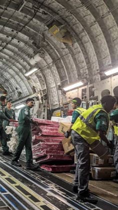 RECORD DATE NOT STATED Indian aid which includes field hospital, relief supplies, medicines, and advanced medical equipment, reaches earthquake-hit Venezuela under Operation Amistad Caracas Venezuela , Jun 28 (ANI): Indian aid which includes field hospital, relief supplies, medicines, and advanced medical equipment, reaches earthquake-hit Venezuela under Operation Amistad , on Sunday. (@DrSJaishankar X ANI Photo) Caracas Venezuela Copyright: xANIx ANI_20260628079