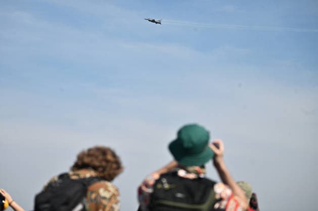Belgian Air Force Days FLORENNES, BELGIUM - JUNE 28: An aerial demonstration is performed within the scope of the Belgian Air Force Days at Florennes Air Base in Florennes, Belgium on June 28, 2026. Dursun Aydemir Anadolu Brussels Belgium. Editorial use only. Please get in touch for any other usage.  Copyright: x2026xAnadoluxDursunxAydemirx