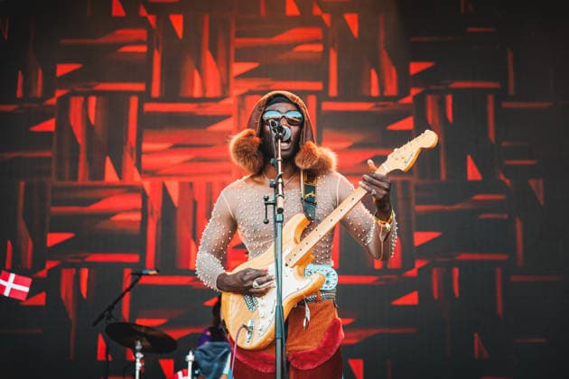 Grande Mahogany live at Roskilde Festival 2026 Roskilde, Denmark. 28th, June 2026. The Finnish-Ghanaian singer and multi-instrumentalist Grande Mahogany performs a live concert during the Danish music festival Roskilde Festival 2026 in Roskilde. Denmark, Roskilde  Copyright: xGonzalesxPhoto ChristianxHjorthx