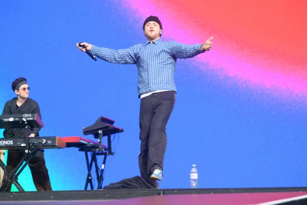 Bazzi Performs at BST Hyde Park, London, UK - Sun 28 Jun 2026 American singer-songwriter Bazzi (born Andrew Bazzi) performs on the Great Oak Stage at BST Hyde Park Festival in Hyde Park in London, England, UK on Sunday 28 June 2026., Credit:Justin Ng Avalon UK, England, London, Hyde Park  Copyright: xJustinxNgx xAvalonx 1113167694