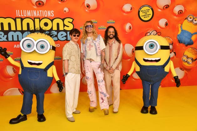 Georg Listing, Bill Kaulitz und Tom Kaulitz bei der Minions & Monster Premiere am 28.06.2026 im Rahmen vom 43. Filmfest Muenchen im Mathaeser Filmpalas in Muenchen Georg Listing, Bill Kaulitz and Tom Kaulitz attend the red carpet of the Minions & Monster premiere during the 43rd Munich Film Festival at Mathaeser Filmpalast on June 28, 2026 in Munich, Germany Minions & Monster Premiere in Muenchen *** Georg Listing, Bill Kaulitz, and Tom Kaulitz at the premiere of *Minions Monster* on June 28, 2026, as part of the 43rd Munich Film Festival at the Mathaeser Filmpalast in Munich. Georg Listing, Bill Kaulitz and Tom Kaulitz attend the red carpet for the *Minions Monster* premiere during the 43rd Munich Film Festival at the Mathäu 