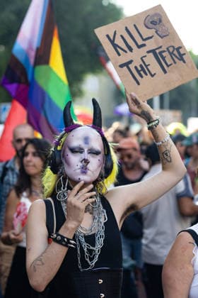 June 28, 2026, Madrid, Madrid, SPAIN: LGBTIQ+ organizations are celebrating Critical Pride, marking 59 years since the Stonewall riotsÃ¢â‚¬the events that sparked the movement to assert LGBTIQ+ rights. They are highlighting the dangers posed by the rise of conservative right-wing movements, the Palestinian genocide, and issues surrounding sex work and community rights. Madrid SPAIN  - ZUMAl221 20260628_zip_l221_014 Copyright: xIgnacioxLopezxIsasmendix