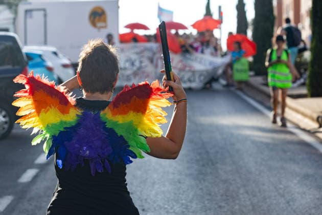 June 28, 2026, Madrid, Madrid, SPAIN: LGBTIQ+ organizations are celebrating Critical Pride, marking 59 years since the Stonewall riotsÃ¢â‚¬the events that sparked the movement to assert LGBTIQ+ rights. They are highlighting the dangers posed by the rise of conservative right-wing movements, the Palestinian genocide, and issues surrounding sex work and community rights. Madrid SPAIN - ZUMAl221 20260628_zip_l221_015 Copyright: xIgnacioxLopezxIsasmendix