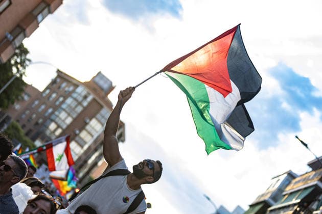 June 28, 2026, Madrid, Madrid, SPAIN: LGBTIQ+ organizations are celebrating Critical Pride, marking 59 years since the Stonewall riotsÃ¢â‚¬the events that sparked the movement to assert LGBTIQ+ rights. They are highlighting the dangers posed by the rise of conservative right-wing movements, the Palestinian genocide, and issues surrounding sex work and community rights. Madrid SPAIN  - ZUMAl221 20260628_zip_l221_035 Copyright: xIgnacioxLopezxIsasmendix