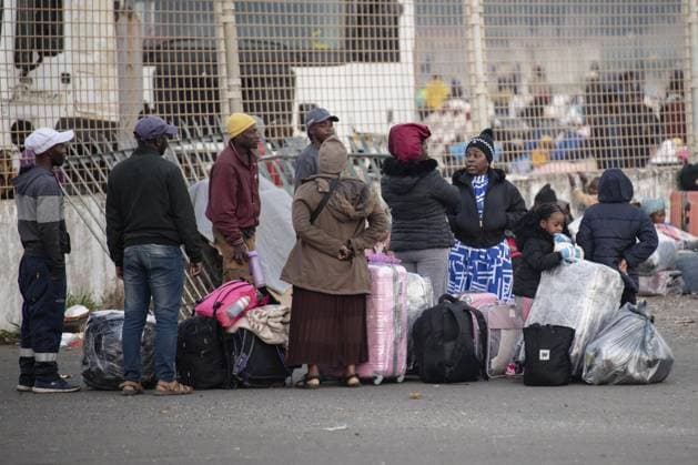 Malawian migrants wait to return home amid anti-foreigner protests in South Africa DURBAN, SOUTH AFRICA - JUNE 28: Malawian migrants wait to be registered by South African immigration officials to return to their home country, amid ongoing anti-foreigner protests and rising security concerns across South Africa, in Durban, South Africa on June 28, 2026. Ihsaan Haffejee Anadolu Durban South Africa. Editorial use only. Please get in touch for any other usage.  Copyright: x2026xAnadoluxIhsaanxHaffejeex