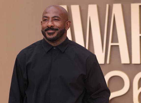 Khalil Rountree arrives on the red carpet for 26th annual BET Awards live telecast at the Peacock Theater in Los Angeles on Sunday, June 28, 2026. The BET Awards honors Black entertainers and other people of color in music, film, sports and philanthropy.  LAP20260628161 GREGxGRUDT