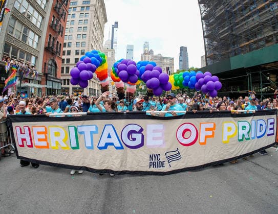 The start of the 2026 New York City Gay Pride Parade on Fifth Avenue on Sunday, June 28, 2026 in New York City.  NYP20260628304 PorterxBinks