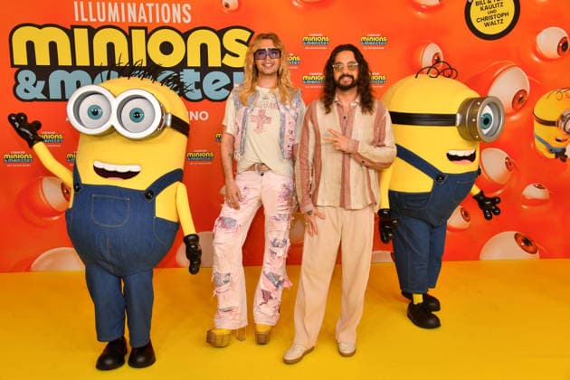 Bill und Tom Kaulitz Deutschlandpremiere Minions &Monster Mathäser Filmpalast München 28. Juni 2026 *** Bill and Tom Kaulitz: German Premiere of *Minions: Monster Mathäser* at the Filmpalast in Munich, June 28, 2026