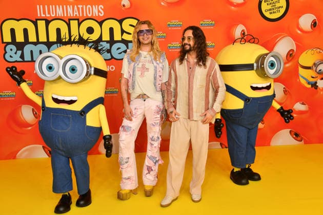 Bill und Tom Kaulitz Deutschlandpremiere Minions &Monster Mathäser Filmpalast München 28. Juni 2026 *** Bill and Tom Kaulitz: German Premiere of *Minions: Monster Mathäser* at the Filmpalast in Munich, June 28, 2026