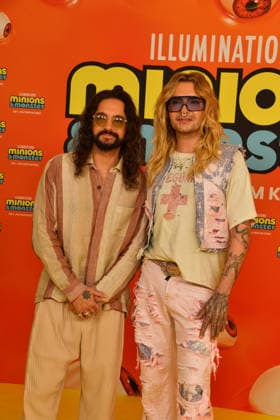 Bill und Tom Kaulitz Deutschlandpremiere Minions &Monster Mathäser Filmpalast München 28. Juni 2026 *** Bill and Tom Kaulitz: German Premiere of *Minions: Monster Mathäser* at the Filmpalast in Munich, June 28, 2026