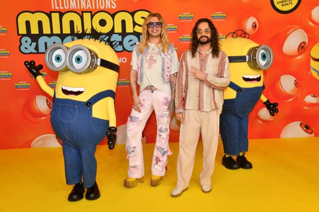 Bill und Tom Kaulitz Deutschlandpremiere Minions &Monster Mathäser Filmpalast München 28. Juni 2026 *** Bill and Tom Kaulitz: German Premiere of *Minions: Monster Mathäser* at the Filmpalast in Munich, June 28, 2026