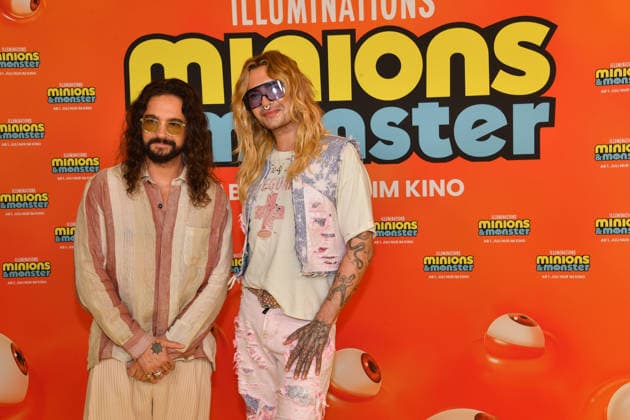 Bill und Tom Kaulitz Deutschlandpremiere Minions &Monster Mathäser Filmpalast München 28. Juni 2026 *** Bill and Tom Kaulitz: German Premiere of *Minions: Monster Mathäser* at the Filmpalast in Munich, June 28, 2026
