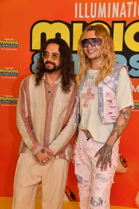 Bill und Tom Kaulitz Deutschlandpremiere Minions &Monster Mathäser Filmpalast München 28. Juni 2026 *** Bill and Tom Kaulitz: German Premiere of *Minions: Monster Mathäser* at the Filmpalast in Munich, June 28, 2026