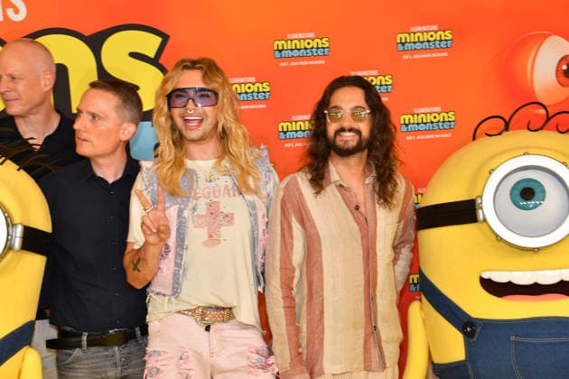 Bill und Tom Kaulitz Deutschlandpremiere Minions &Monster Mathäser Filmpalast München 28. Juni 2026 *** Bill and Tom Kaulitz: German Premiere of *Minions: Monster Mathäser* at the Filmpalast in Munich, June 28, 2026