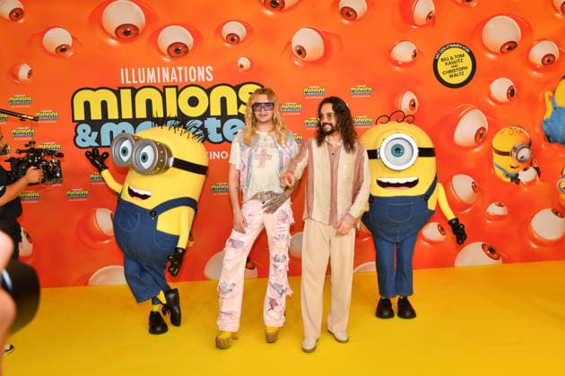 Bill und Tom Kaulitz Deutschlandpremiere Minions &Monster Mathäser Filmpalast München 28. Juni 2026 *** Bill and Tom Kaulitz: German Premiere of *Minions: Monster Mathäser* at the Filmpalast in Munich, June 28, 2026