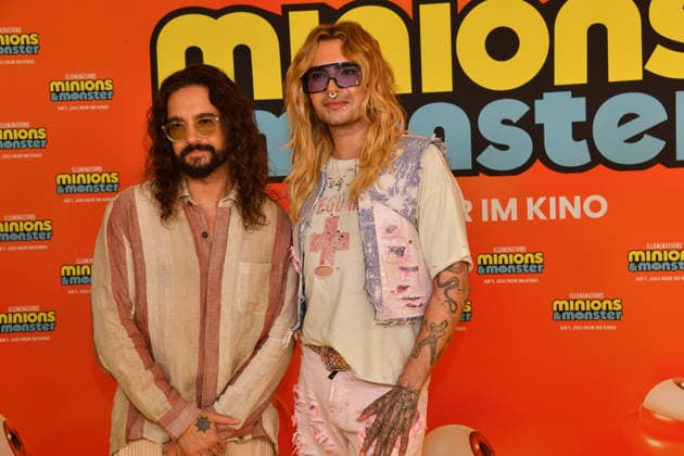 Bill und Tom Kaulitz Deutschlandpremiere Minions &Monster Mathäser Filmpalast München 28. Juni 2026 *** Bill and Tom Kaulitz: German Premiere of *Minions: Monster Mathäser* at the Filmpalast in Munich, June 28, 2026