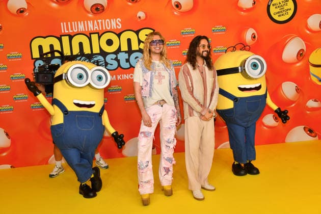 Bill und Tom Kaulitz Deutschlandpremiere Minions &Monster Mathäser Filmpalast München 28. Juni 2026 *** Bill and Tom Kaulitz: German Premiere of *Minions: Monster Mathäser* at the Filmpalast in Munich, June 28, 2026