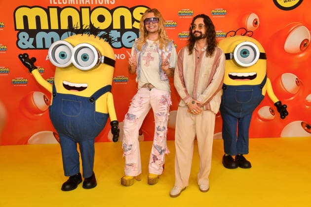 Bill und Tom Kaulitz Deutschlandpremiere Minions &Monster Mathäser Filmpalast München 28. Juni 2026 *** Bill and Tom Kaulitz: German Premiere of *Minions: Monster Mathäser* at the Filmpalast in Munich, June 28, 2026
