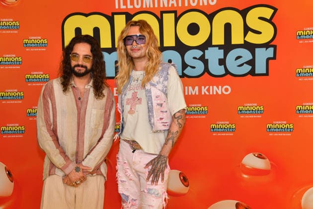 Bill und Tom Kaulitz Deutschlandpremiere Minions &Monster Mathäser Filmpalast München 28. Juni 2026 *** Bill and Tom Kaulitz: German Premiere of *Minions: Monster Mathäser* at the Filmpalast in Munich, June 28, 2026