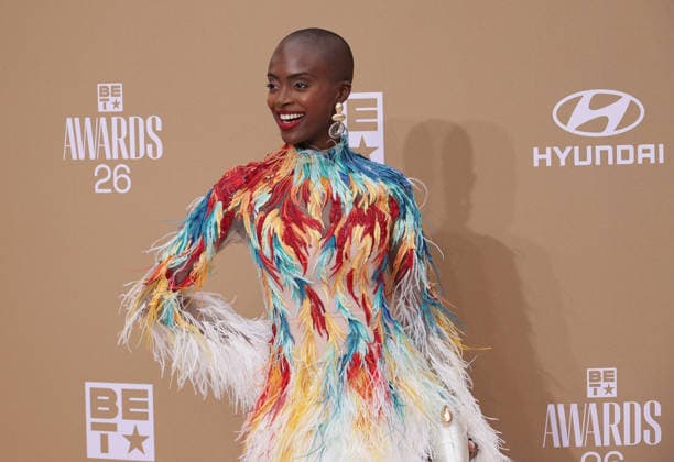 BET Awards 2026 - Red Carpet Madisin Rian attends the 2026 BET Awards at Peacock Theater on June 28, 2026 in Los Angeles, California. Los Angeles California United States Copyright: xCraSH imageSPACEx