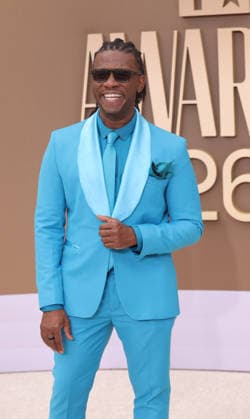 Tiyale Hayes arrives on the red carpet for 26th annual BET Awards live telecast at the Peacock Theater in Los Angeles on Sunday, June 28, 2026. The BET Awards honors Black entertainers and other people of color in music, film, sports and philanthropy.  LAP20260628242 GREGxGRUDT