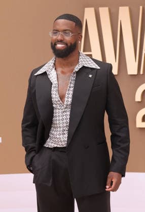 Lawrence Robinson arrives on the red carpet for 26th annual BET Awards live telecast at the Peacock Theater in Los Angeles on Sunday, June 28, 2026. The BET Awards honors Black entertainers and other people of color in music, film, sports and philanthropy.  LAP20260628250 GREGxGRUDT