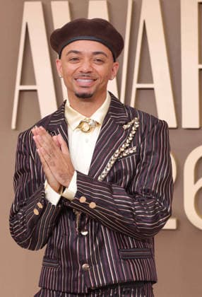 Miles Minnick arrives on the red carpet for 26th annual BET Awards live telecast at the Peacock Theater in Los Angeles on Sunday, June 28, 2026. The BET Awards honors Black entertainers and other people of color in music, film, sports and philanthropy.  LAP20260628272 GREGxGRUDT
