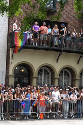 June 28, 2026, New York, Ny, USA: The 2026 NYC Pride March,.Stonewall Inn, Greenwich Village,NYC.June 28 2026. New York USA - ZUMAms4_ 20260628_faf_ms4_015 Copyright: xSoniaxMoskowitzxGordonx