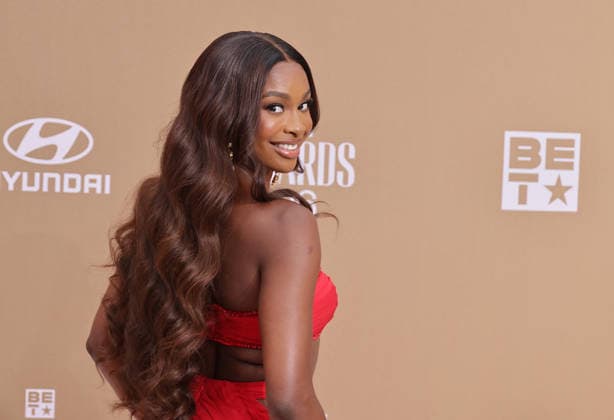 BET Awards 2026 - Red Carpet Coco Jones attends the 2026 BET Awards at Peacock Theater on June 28, 2026 in Los Angeles, California. Los Angeles California United States Copyright: xCraSH imageSPACEx