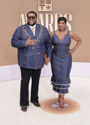 BET Awards 2026 - Red Carpet Michael Trotter Jr. and Tanya Trotter of The War and Treaty attend the 2026 BET Awards at Peacock Theater on June 28, 2026 in Los Angeles, California. Los Angeles California United States Copyright: xCraSH imageSPACEx