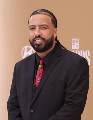 French Montana arrives on the red carpet for 26th annual BET Awards live telecast at the Peacock Theater in Los Angeles on Sunday, June 28, 2026. The BET Awards honors Black entertainers and other people of color in music, film, sports and philanthropy.  LAP20260628320 GREGxGRUDT
