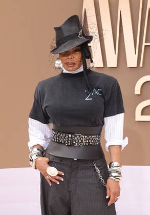 Janet Jackson arrives on the red carpet for 26th annual BET Awards live telecast at the Peacock Theater in Los Angeles on Sunday, June 28, 2026. The BET Awards honors Black entertainers and other people of color in music, film, sports and philanthropy.  LAP20260628343 GREGxGRUDT