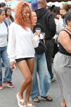 Celebrities shopping at Tthe Farmers Market In Studio City ** ** Featuring: Keke Palmer Where: Studio City, California, United States When: 28 Jun 2026 Credit: H2Y INSTARimages EDITORIAL USE ONLY. NOT FOR USE BY NEWSPAPERS BASED IN THE UK. Copyright: xx instar55814479
