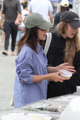 Celebrities shopping at Tthe Farmers Market In Studio City ** ** Featuring: Lucy Hale Where: Studio City, California, United States When: 28 Jun 2026 Credit: H2Y INSTARimages EDITORIAL USE ONLY. NOT FOR USE BY NEWSPAPERS BASED IN THE UK. Copyright: xx instar55814485