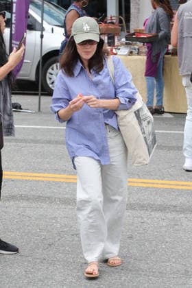 Celebrities shopping at Tthe Farmers Market In Studio City ** ** Featuring: Lucy Hale Where: Studio City, California, United States When: 28 Jun 2026 Credit: H2Y INSTARimages EDITORIAL USE ONLY. NOT FOR USE BY NEWSPAPERS BASED IN THE UK. Copyright: xx instar55814488