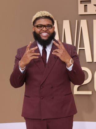 Druski arrives on the red carpet for 26th annual BET Awards live telecast at the Peacock Theater in Los Angeles on Sunday, June 28, 2026. The BET Awards honors Black entertainers and other people of color in music, film, sports and philanthropy.  LAP20260628418 GREGxGRUDT