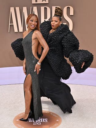 2026 BET Awards Keke Palmer and Queen Latifah arriving to the 2026 BET Awards held at the Peacock Theater on June 28, 2026 in Los Angeles, CA. Los Angeles Peacock Theater California USA Copyright: xStarbuck xAFF-USA.COMx