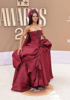 BET Awards 2026 - Red Carpet Teyana Taylor attends the 2026 BET Awards at Peacock Theater on June 28, 2026 in Los Angeles, California. Los Angeles California United States Copyright: xCraSH imageSPACEx