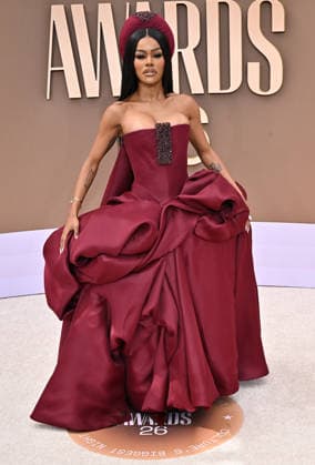 2026 BET Awards Teyana Taylor arriving to the 2026 BET Awards held at the Peacock Theater on June 28, 2026 in Los Angeles, CA. Los Angeles Peacock Theater California USA Copyright: xStarbuck xAFF-USA.COMx